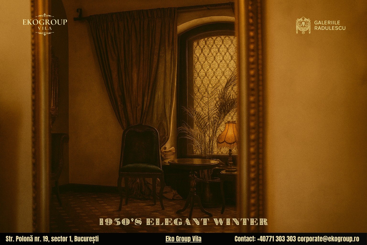 Ce este Crăciunul în anii ’30: O privire rafinată prin ochii Eko Group Vila