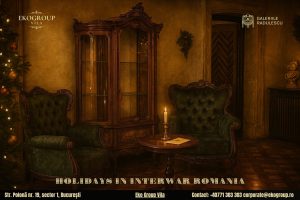 Crăciunul în România interbelică: magia sărbătorilor de iarnă la Eko Group Vila în anii ’30